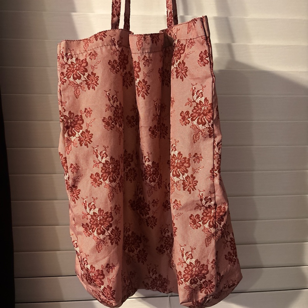 Floral red Tote Bag